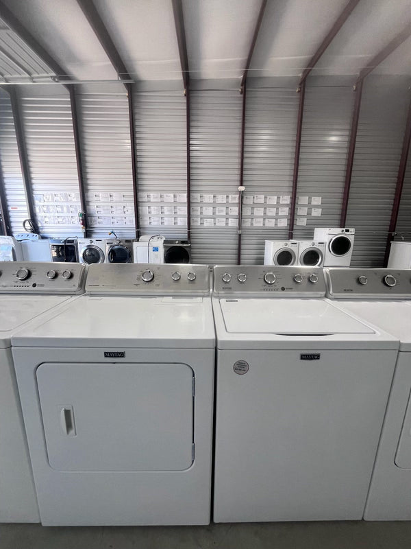 Maytag top load washer and electric dryer set, refurbished, Longhorn Washer and Dryer Austin TX
