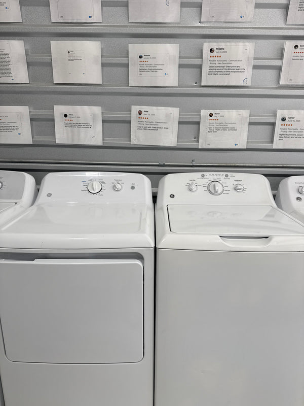 GE Washer and Electric Dryer Set - Refurbished | Austin TX