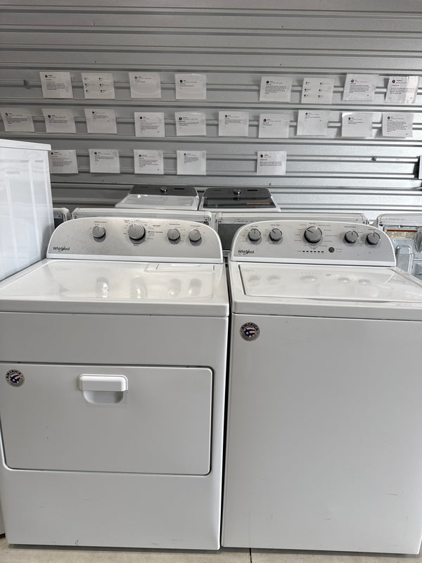 Whirlpool Top Load Washer & Electric Dryer Set - Refurbished | Austin TX