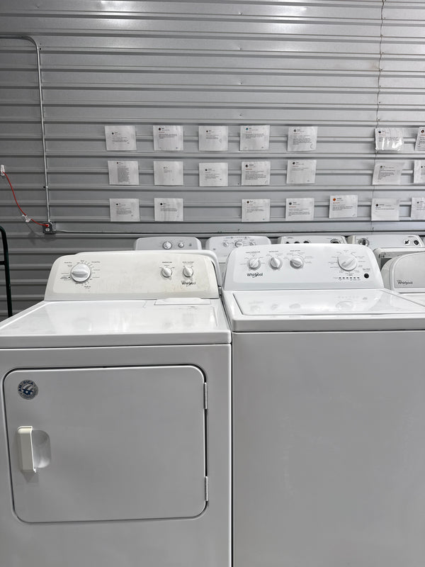Whirlpool Top Load Washer & Electric Dryer Set - Refurbished | Austin TX