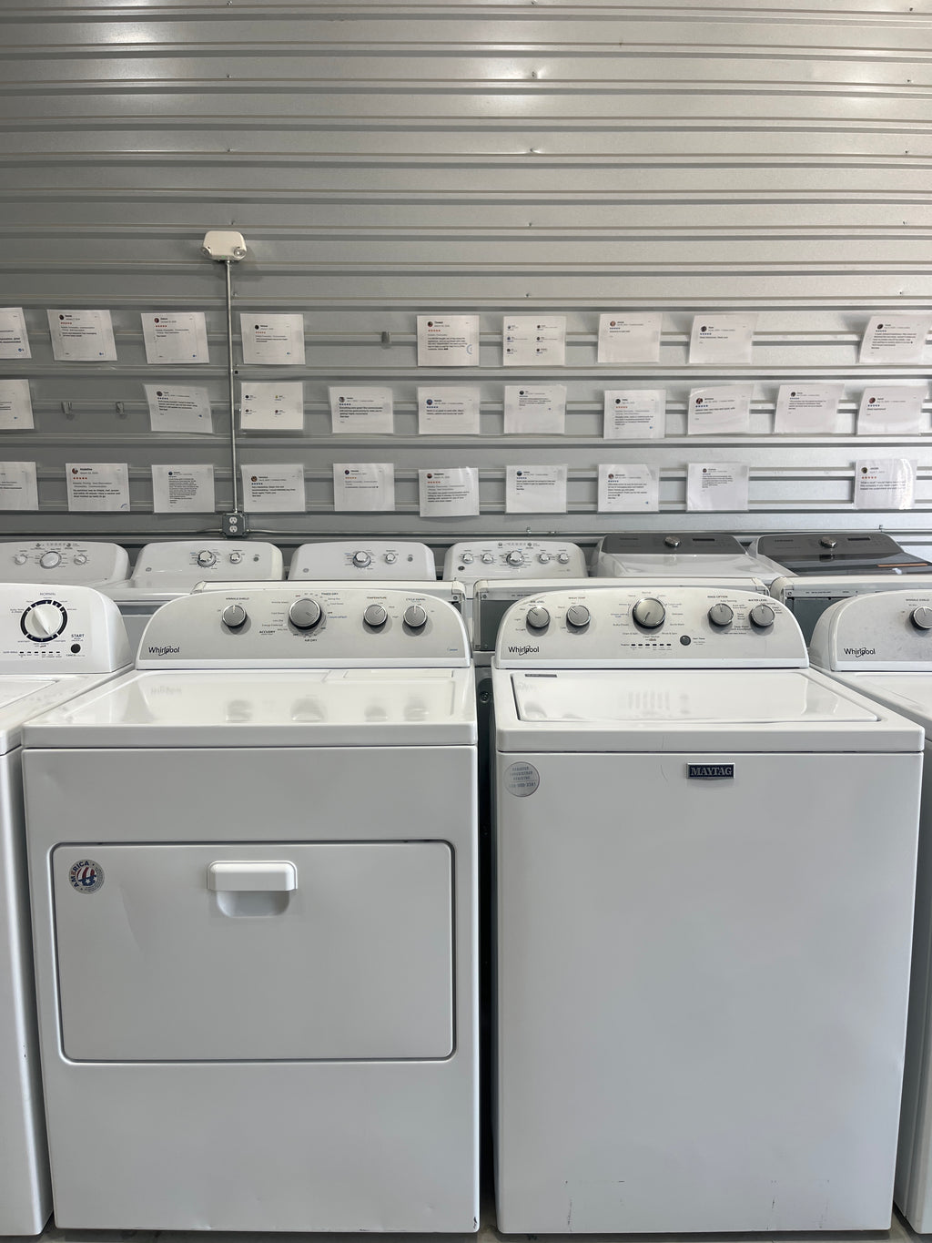 Whirlpool Top Load Washer & Electric Dryer Set - Refurbished | Austin TX