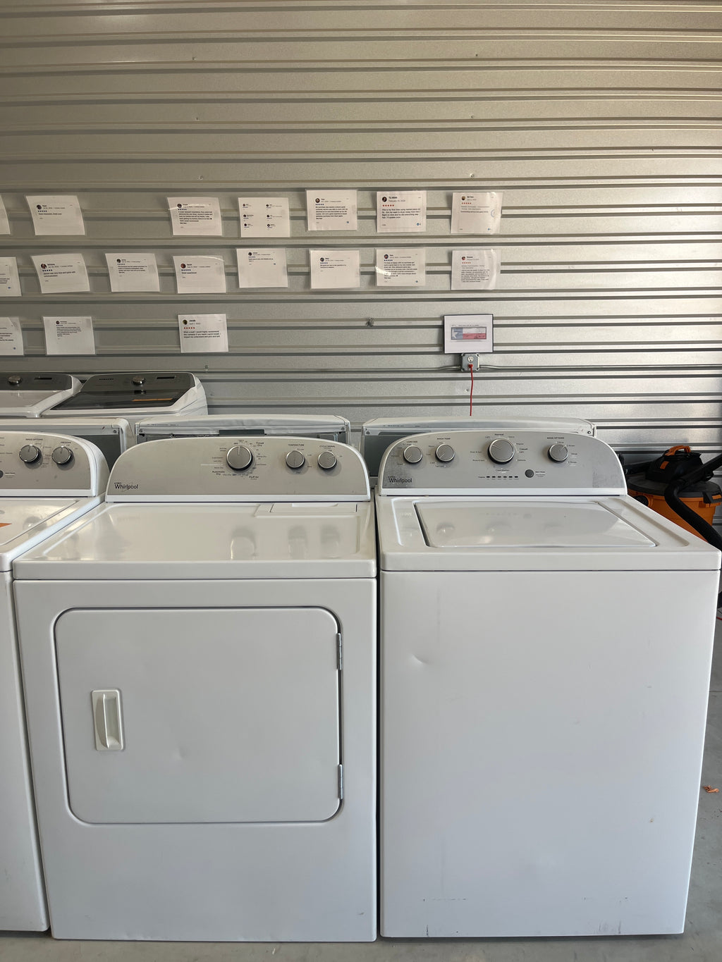 Whirlpool Top Load Washer & Electric Dryer Set - Refurbished | Austin TX