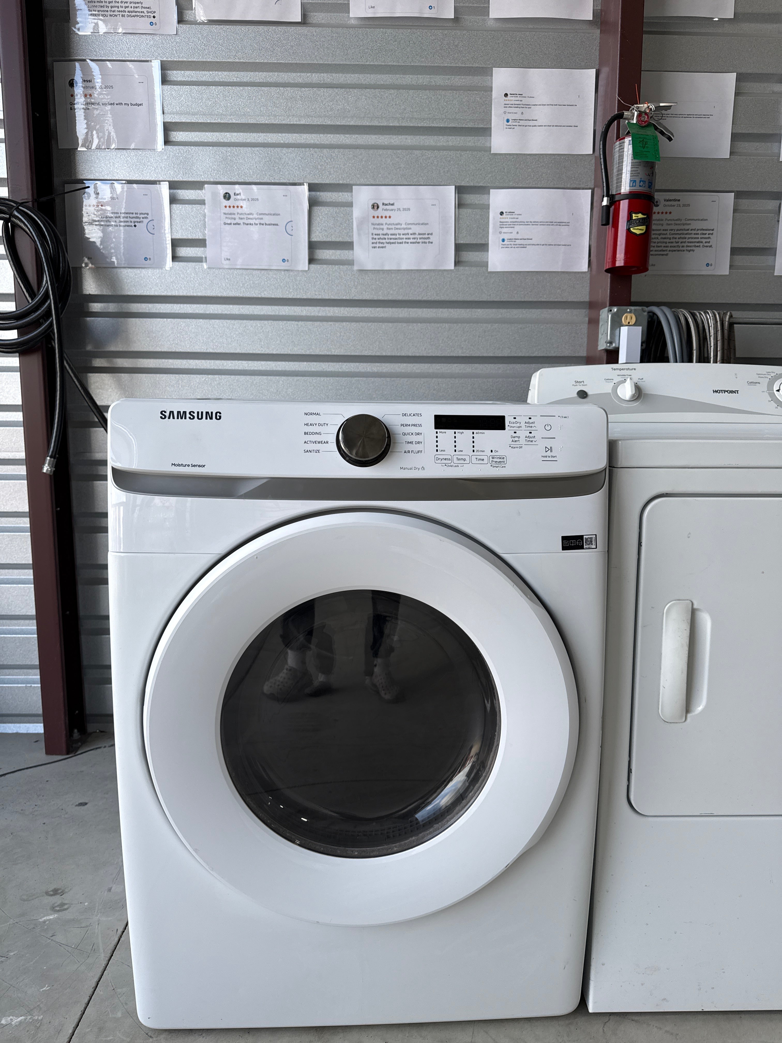 Samsung Moisture Sensor Electric Dryer - Refurbished | Austin TX