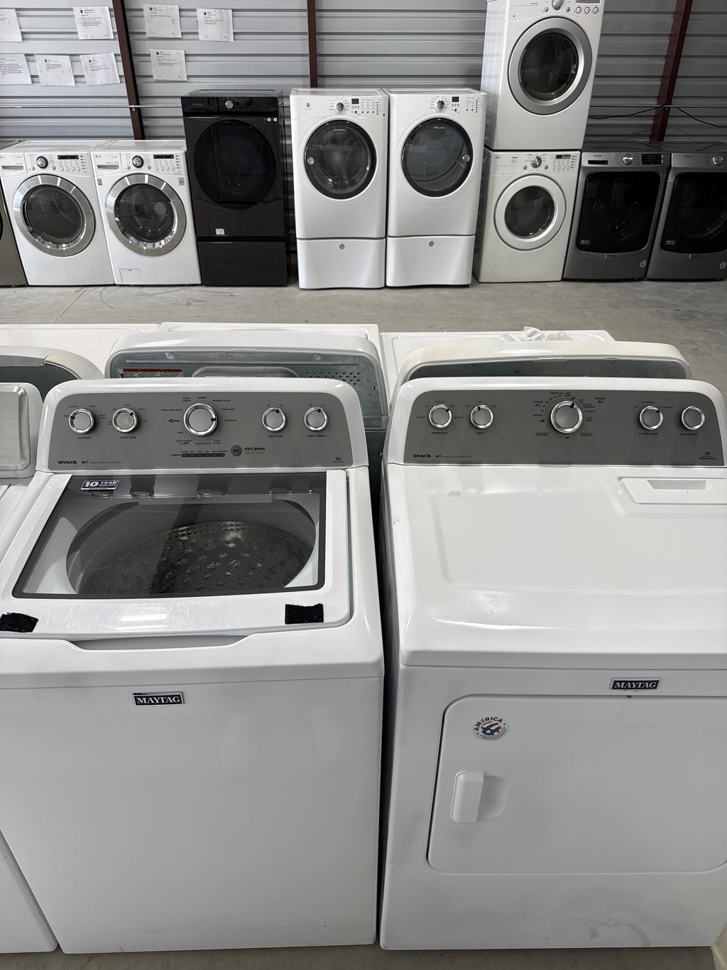 Maytag Top Load Washer & Electric Dryer Set - Refurbished | Austin TX