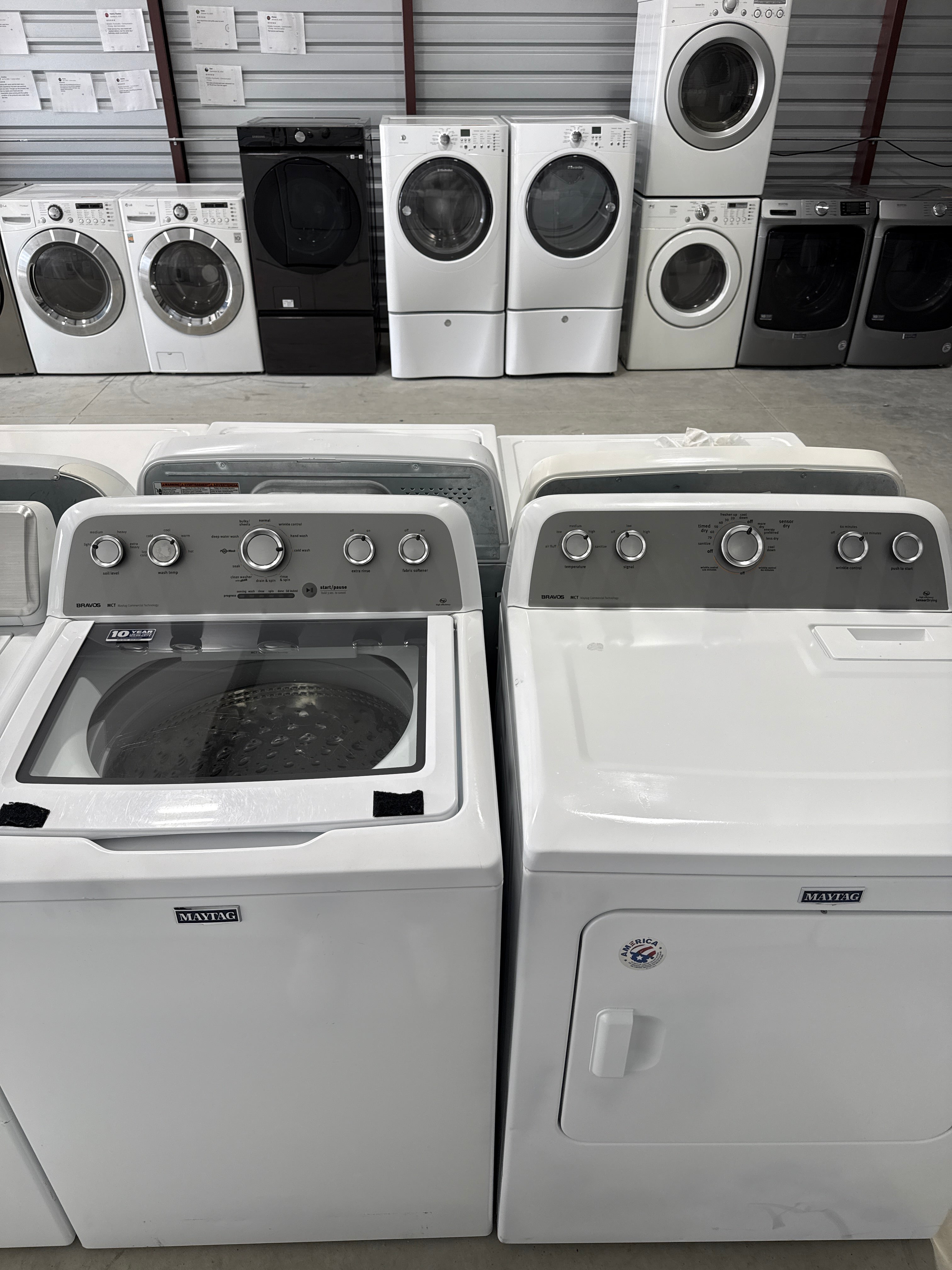 Maytag Top Load Washer & Electric Dryer Set - Refurbished | Austin TX