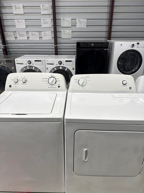 Kenmore Top Load Washer & Electric Dryer Set - Refurbished | Austin TX