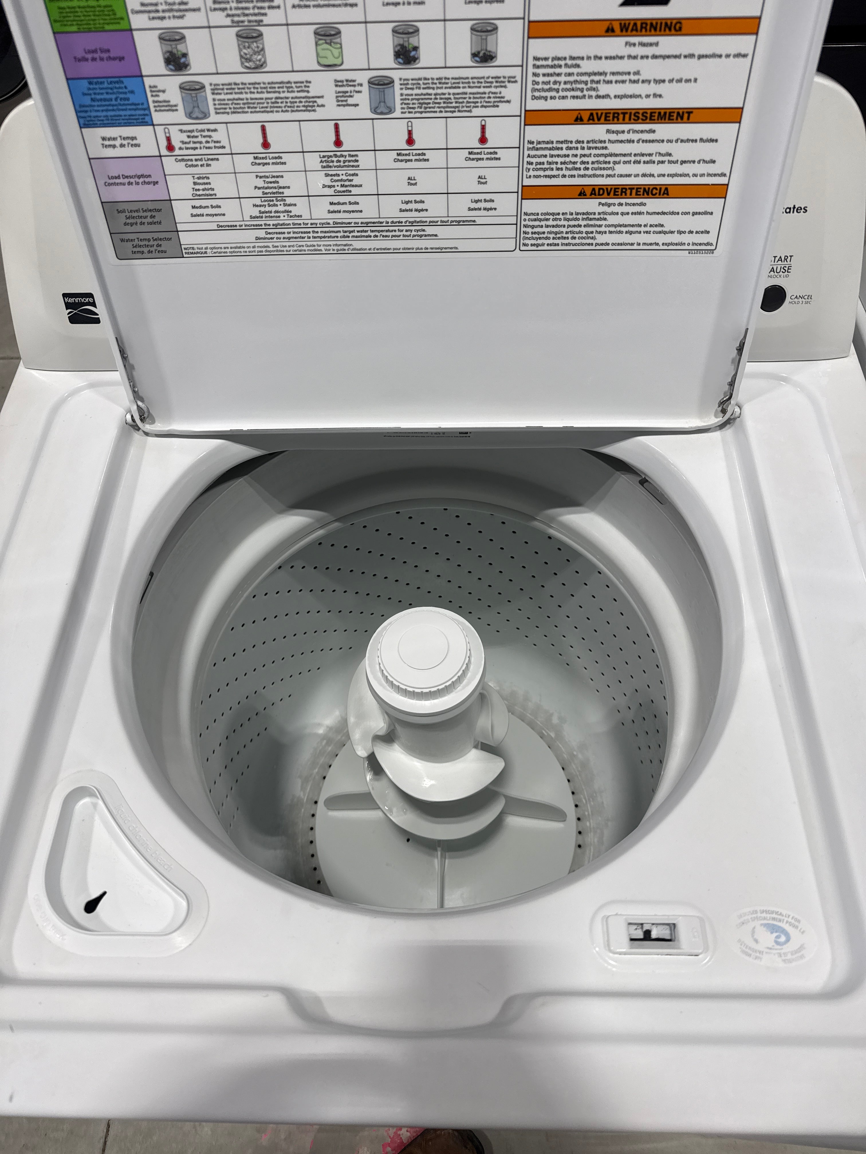 Kenmore Top Load Washer & Electric Dryer Set - Refurbished | Austin TX