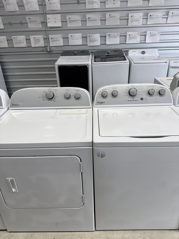 Whirlpool Top Load Washer & Electric Dryer Set - Refurbished | Austin TX