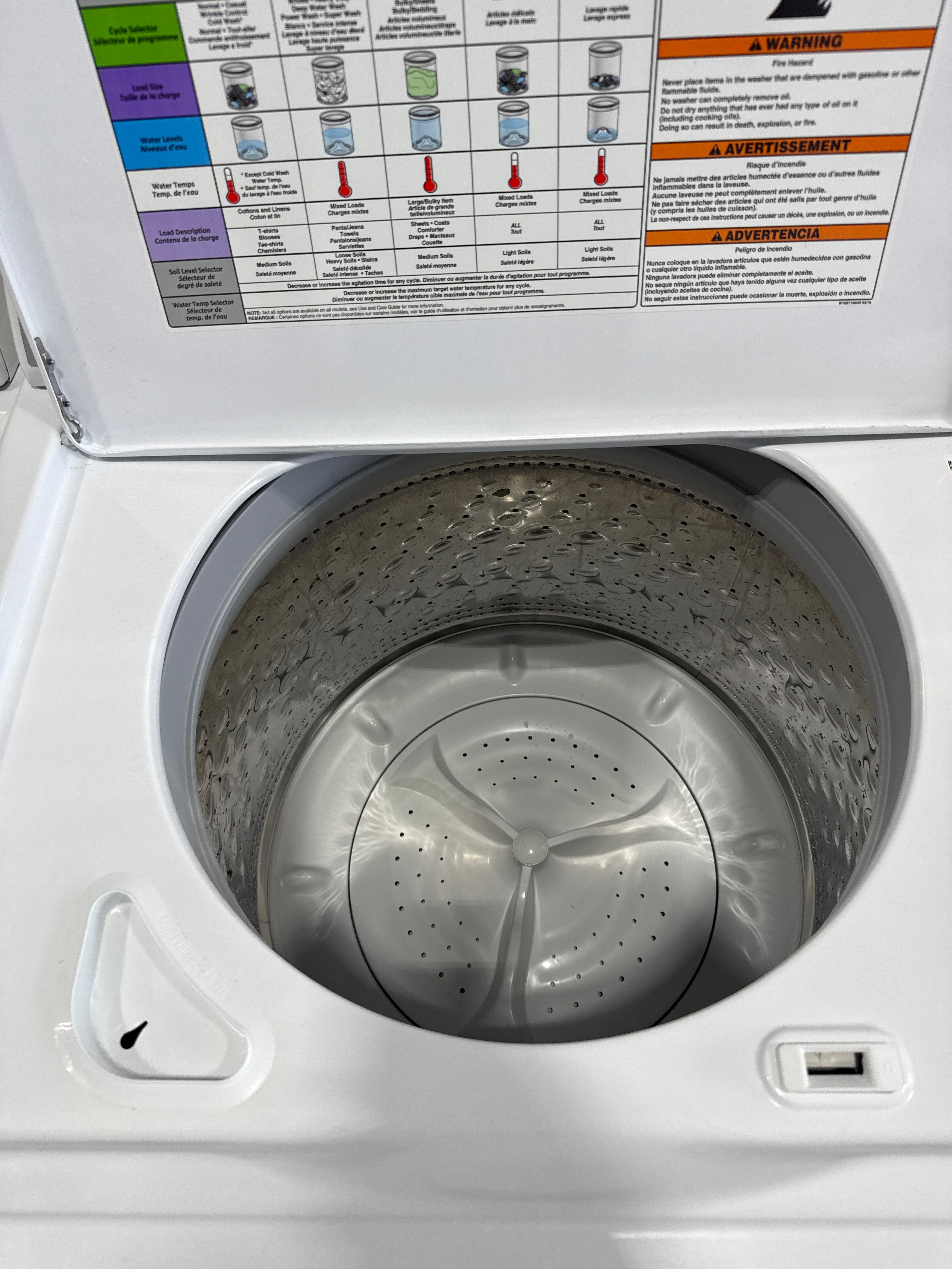 Whirlpool Top Load Washer & Electric Dryer Set - Refurbished | Austin TX