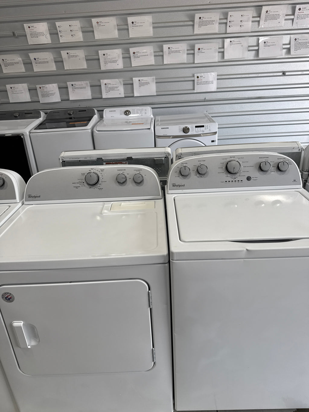 Whirlpool Top Load Washer & Electric Dryer Set - Refurbished | Austin TX