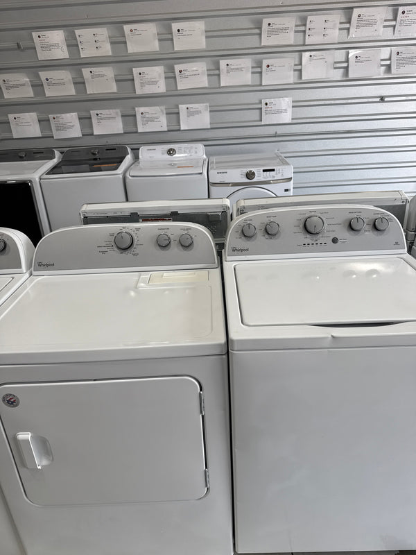Whirlpool Top Load Washer & Electric Dryer Set - Refurbished | Austin TX