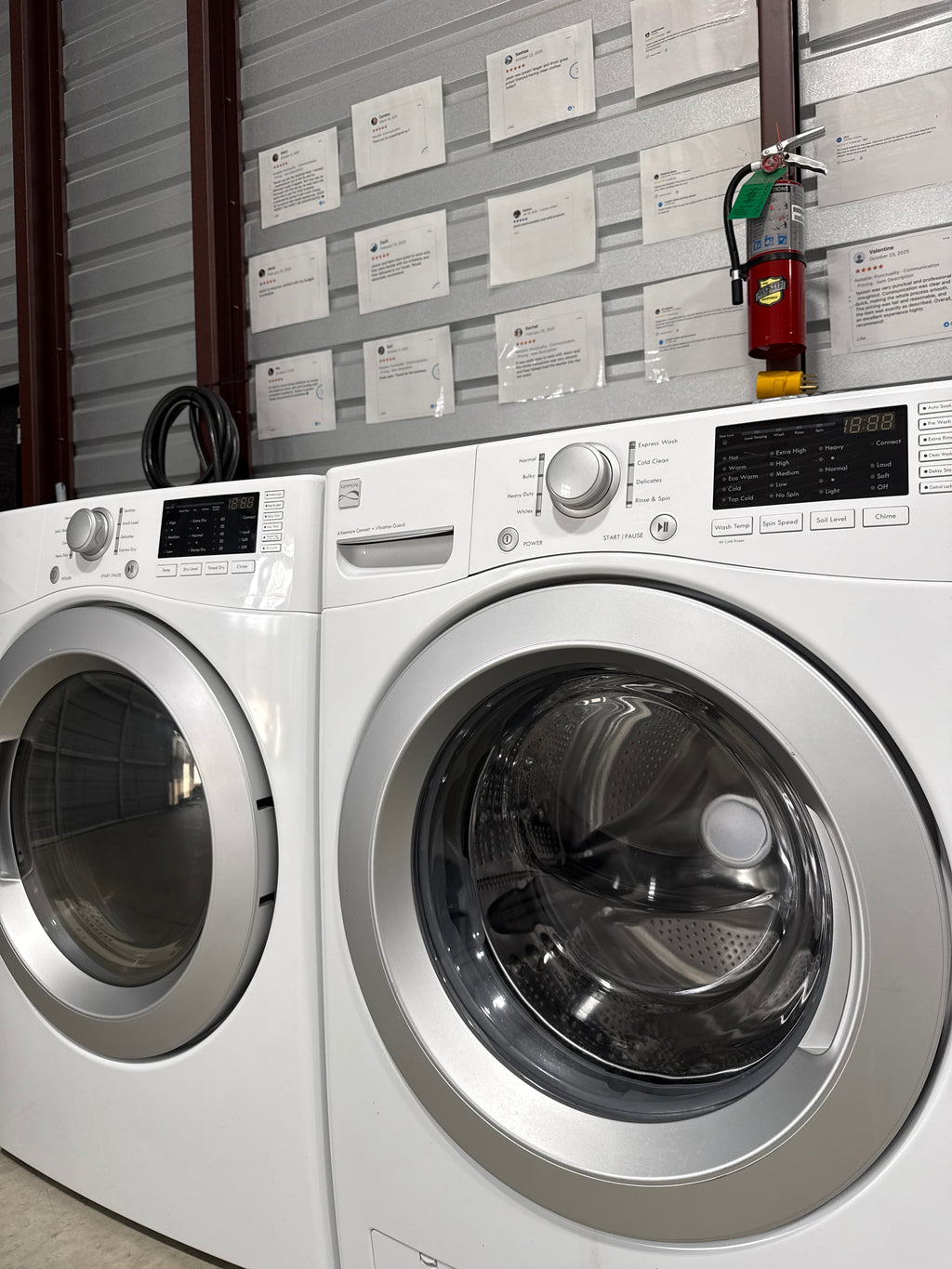 Kenmore Front Load Washer & Electric Dryer Set - Refurbished | Austin TX