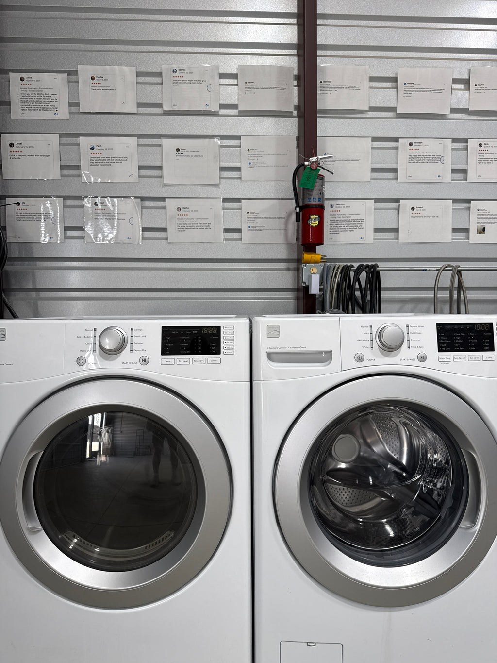 Kenmore Front Load Washer & Electric Dryer Set - Refurbished | Austin TX