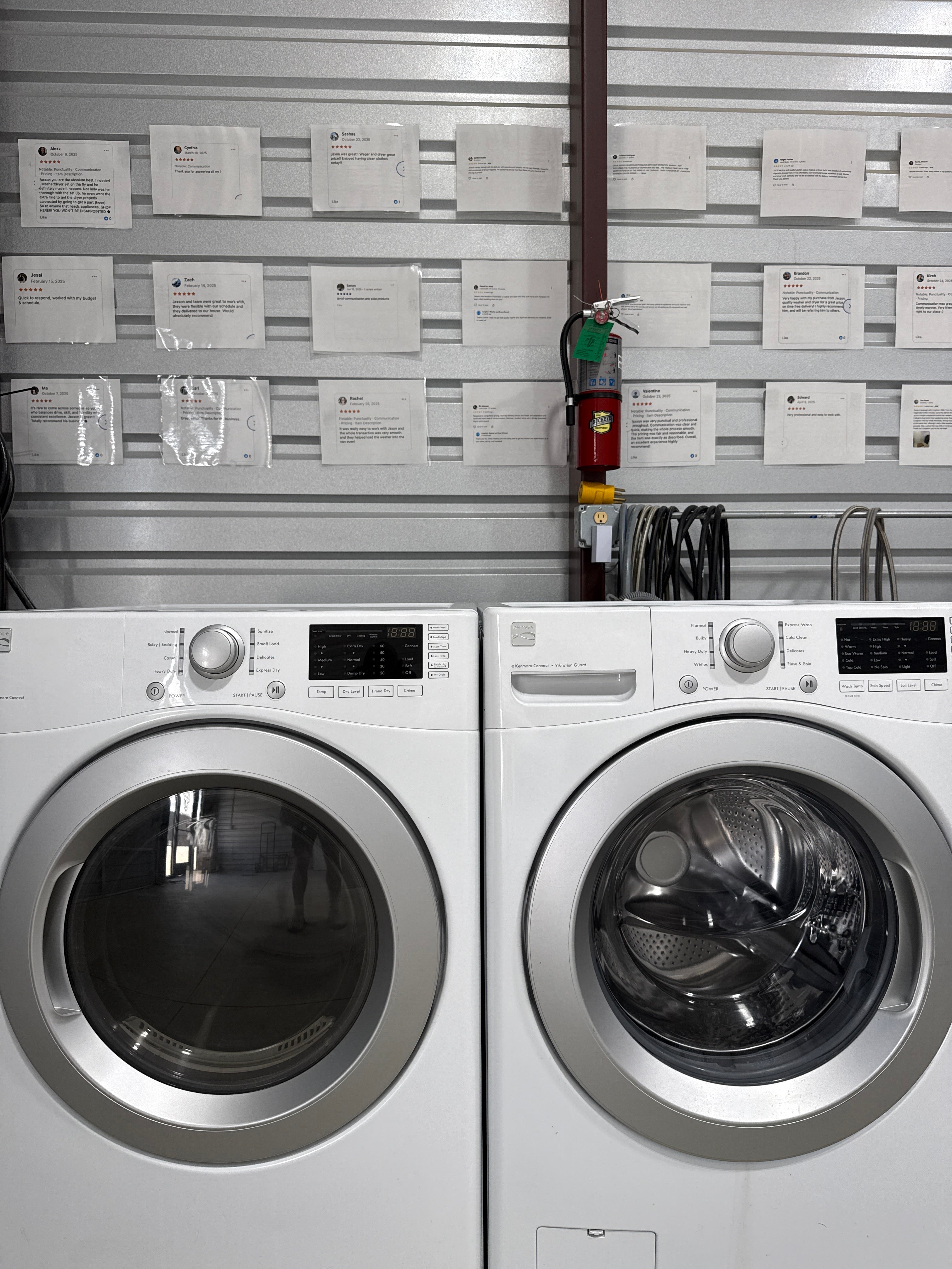 Kenmore Front Load Washer & Electric Dryer Set - Refurbished | Austin TX