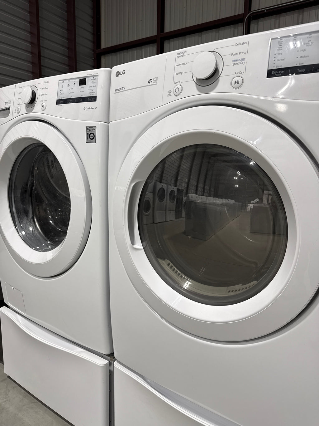 LG Front Load Washer & Gas Dryer Set - Refurbished | Austin TX