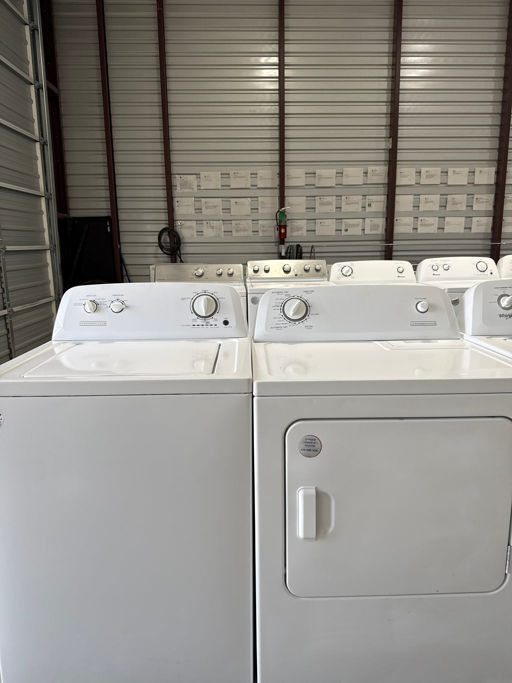 Whirlpool Top Load Washer & Electric Dryer Set - Refurbished | Austin TX