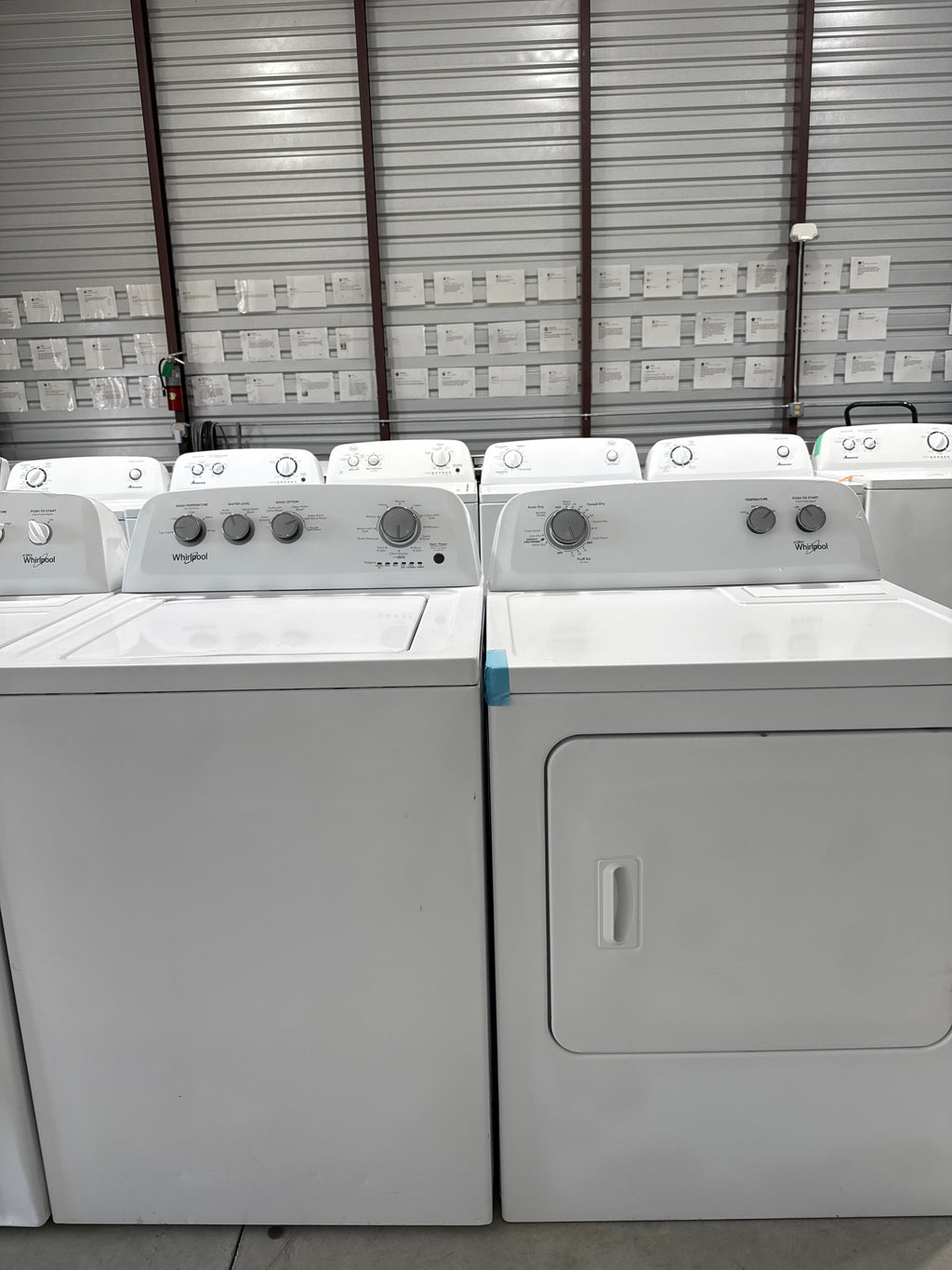 Whirlpool Top Load Washer & Electric Dryer Set - Refurbished | Austin TX