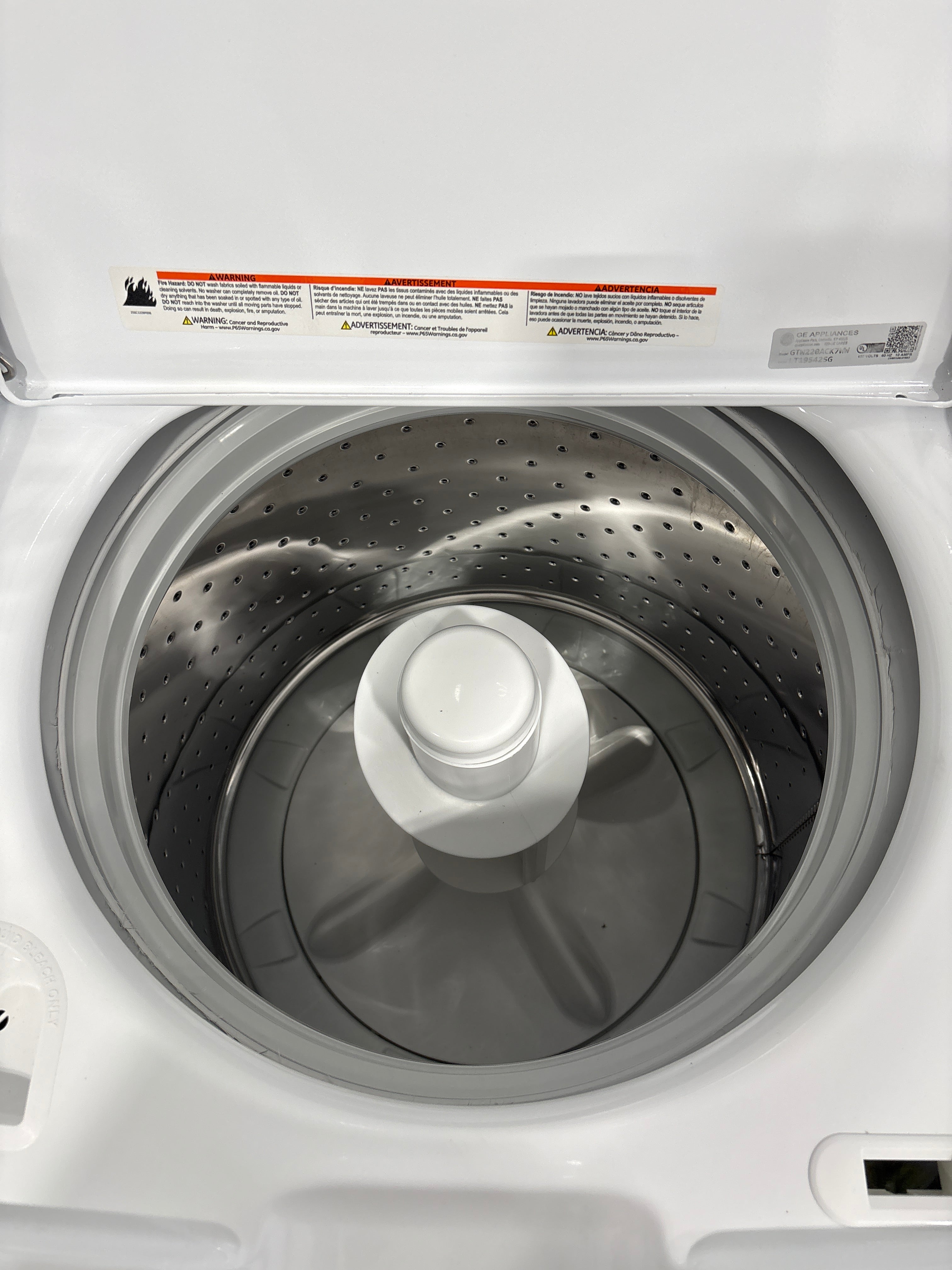 GE Top Load Washer & Electric Dryer Set - Refurbished | Austin TX