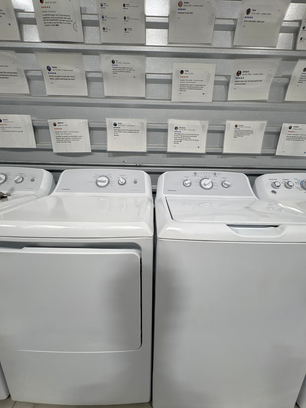 GE Top Load Washer & Electric Dryer Set - Refurbished | Austin TX