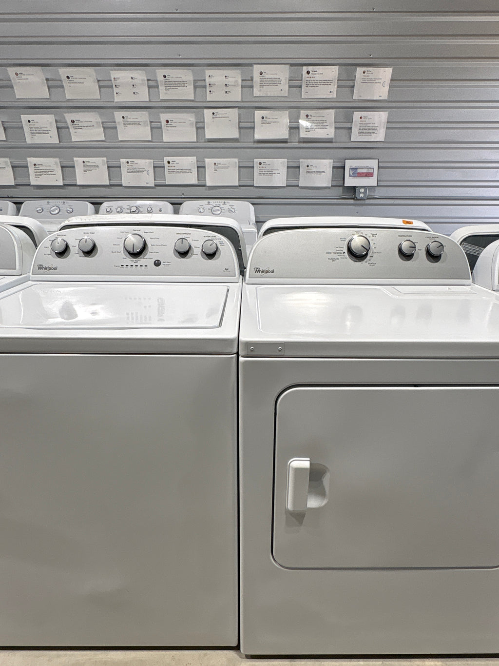 Whirlpool Top Load Washer & Electric Dryer Set - Refurbished | Austin TX
