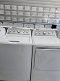 GE Top Load Washer & Electric Dryer Set - Refurbished | Austin TX