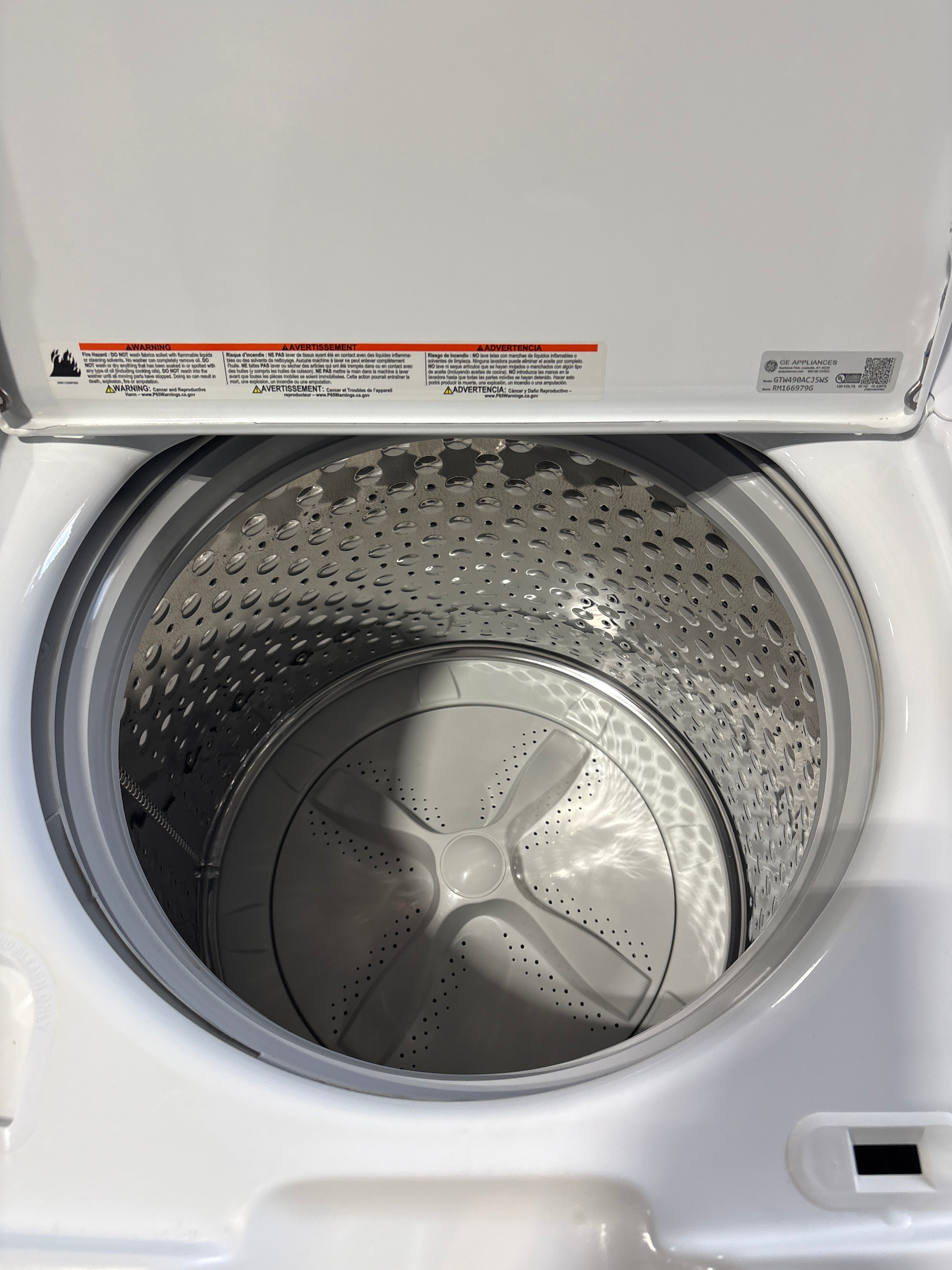 GE Top Load Washer & Electric Dryer Set - Refurbished | Austin TX