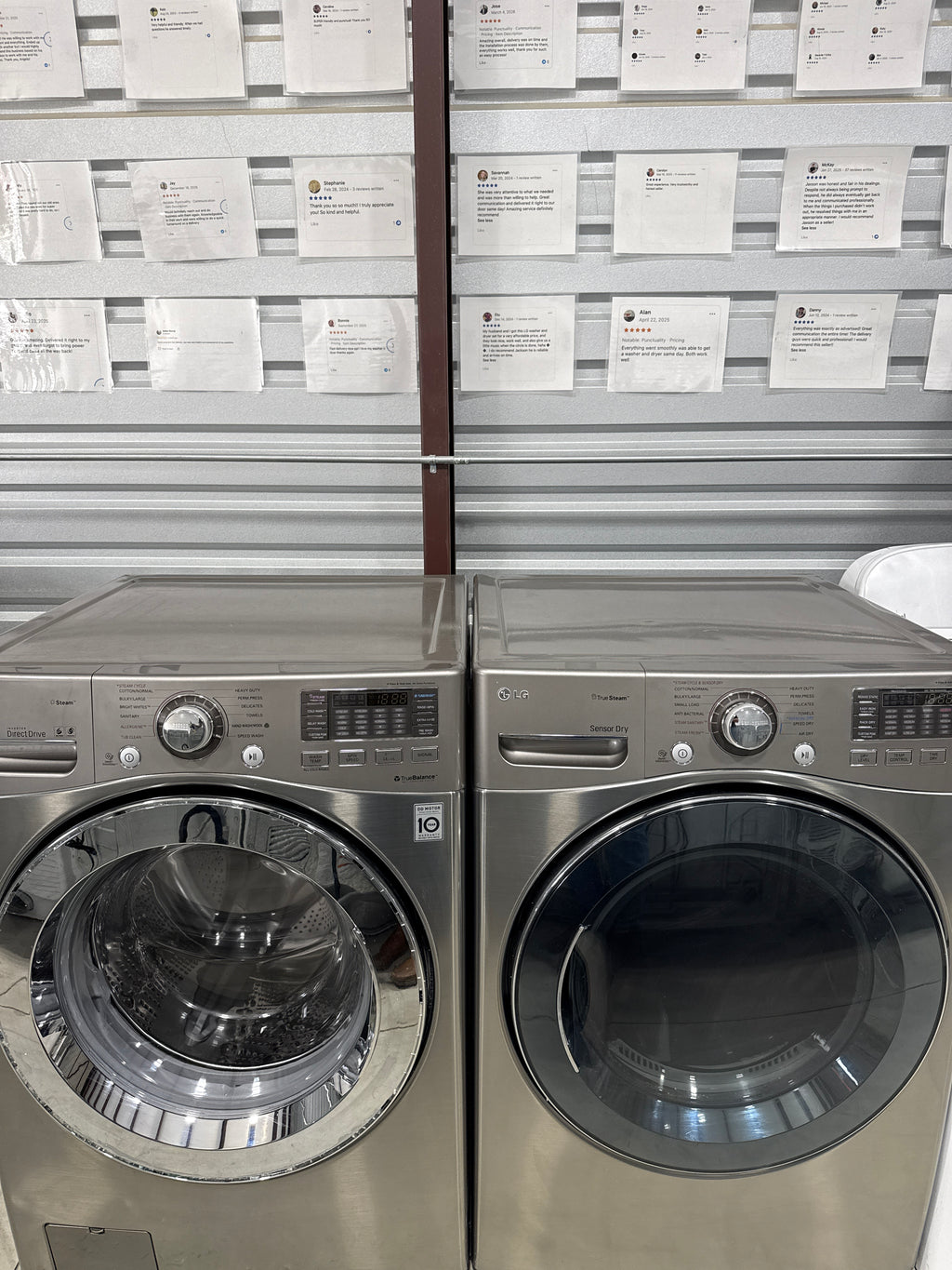 LG Front Load Washer & Electric Dryer Set - Refurbished | Austin TX