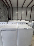 GE Top Load Washer & Electric Dryer Set - Refurbished | Austin TX