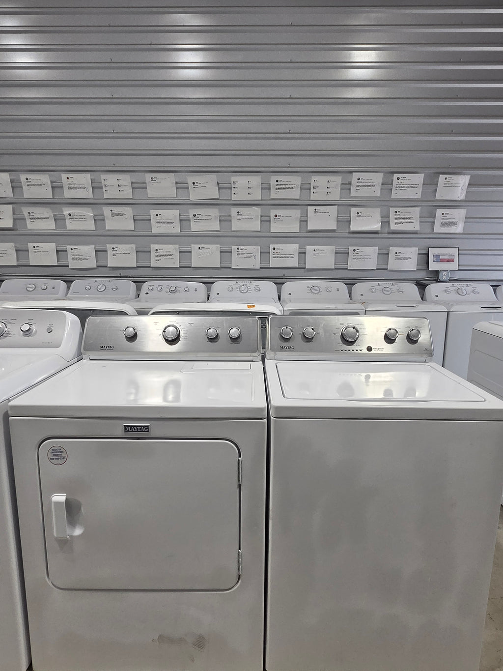 Maytag Top Load Washer & Electric Dryer Set - Refurbished | Austin TX