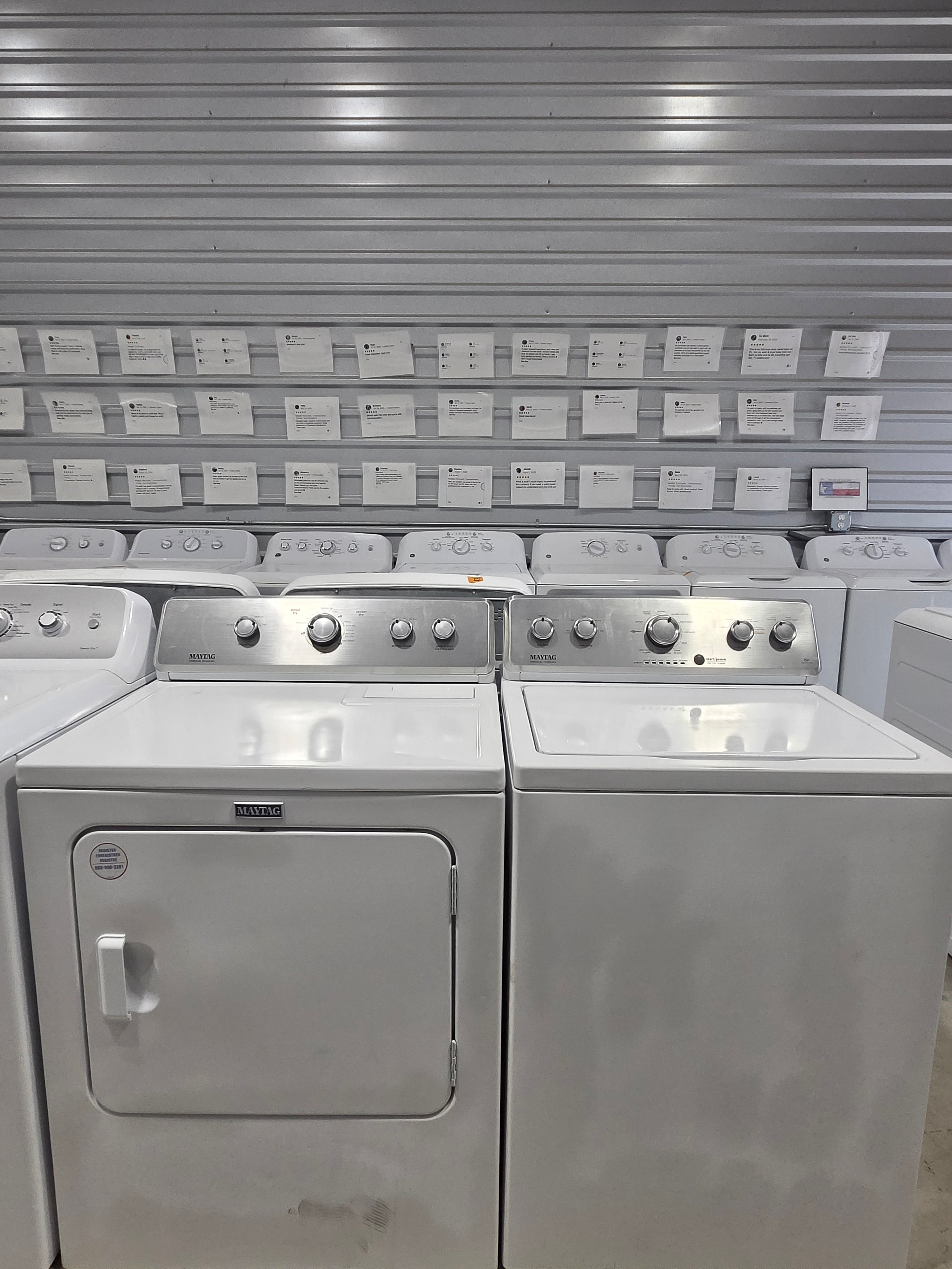Maytag Top Load Washer & Electric Dryer Set - Refurbished | Austin TX