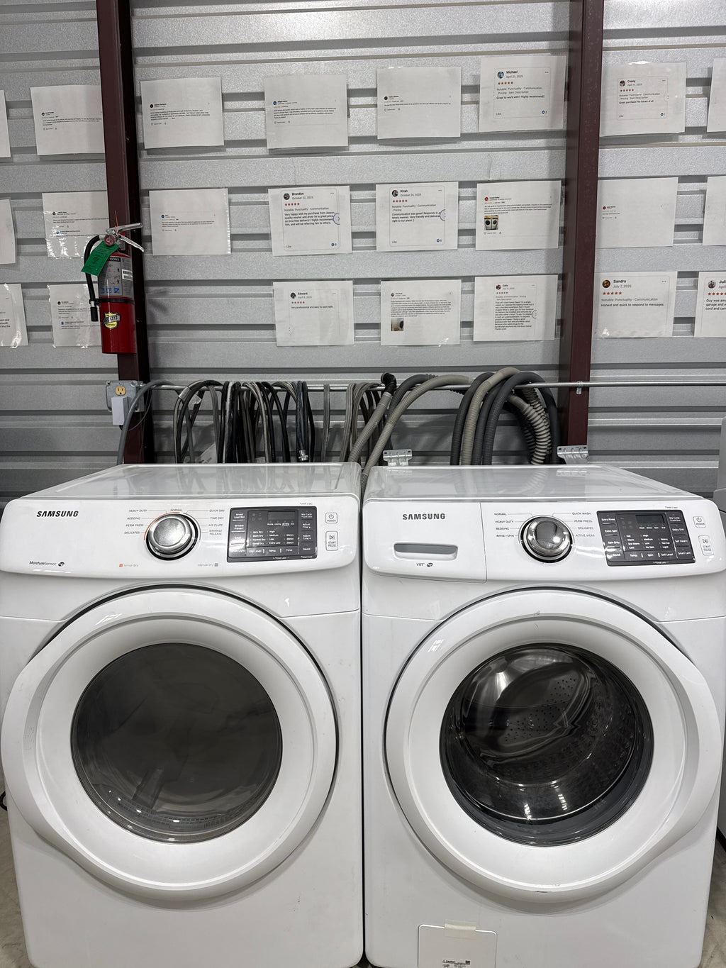 Samsung Front Load Washer & Electric Dryer Set - Refurbished | Austin TX