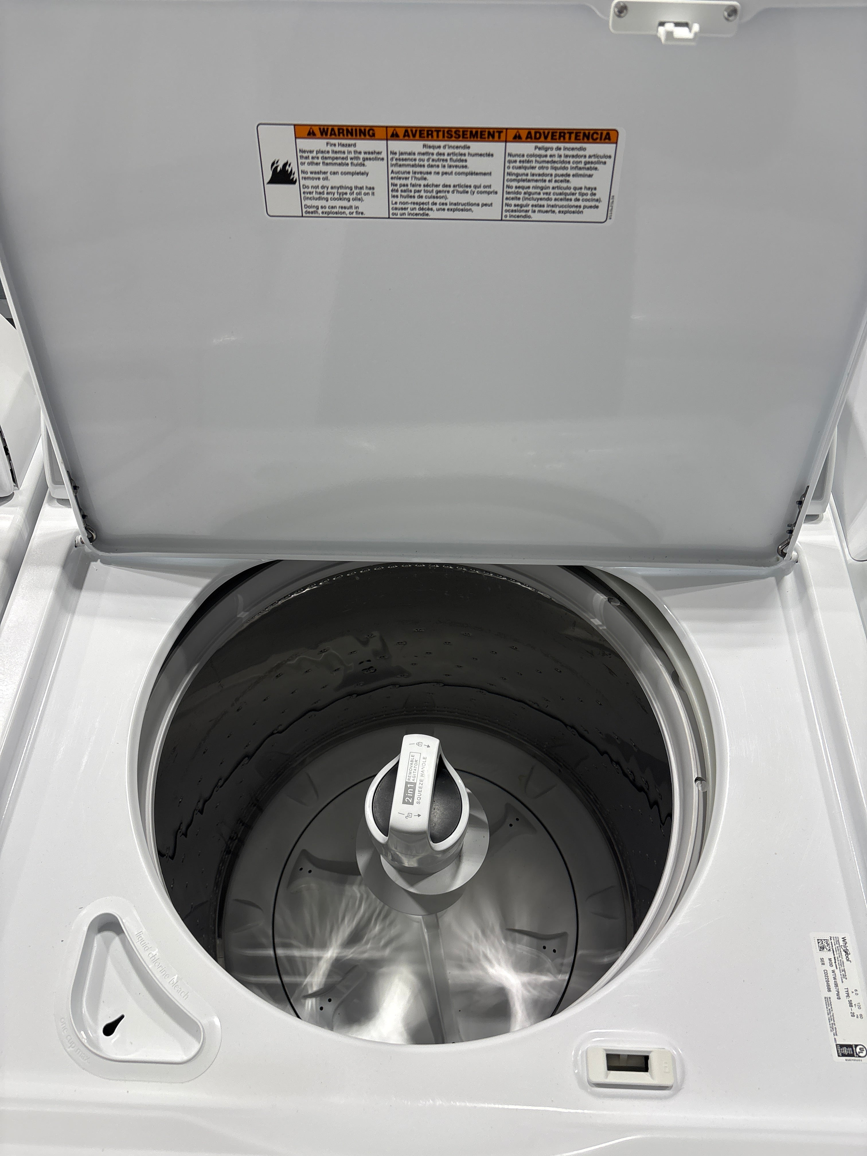 Whirlpool Top Load Washer & Electric Dryer Set - Refurbished | Austin TX