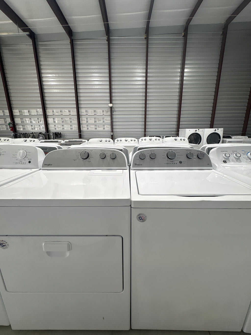 Whirlpool Top Load Washer & Electric Dryer Set - Refurbished | Austin TX