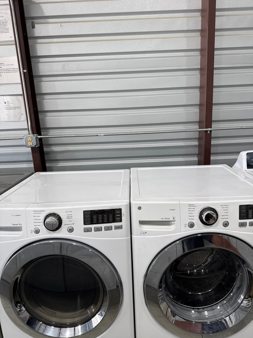LG Front Load Washer & Electric Dryer Set - Refurbished | Austin TX