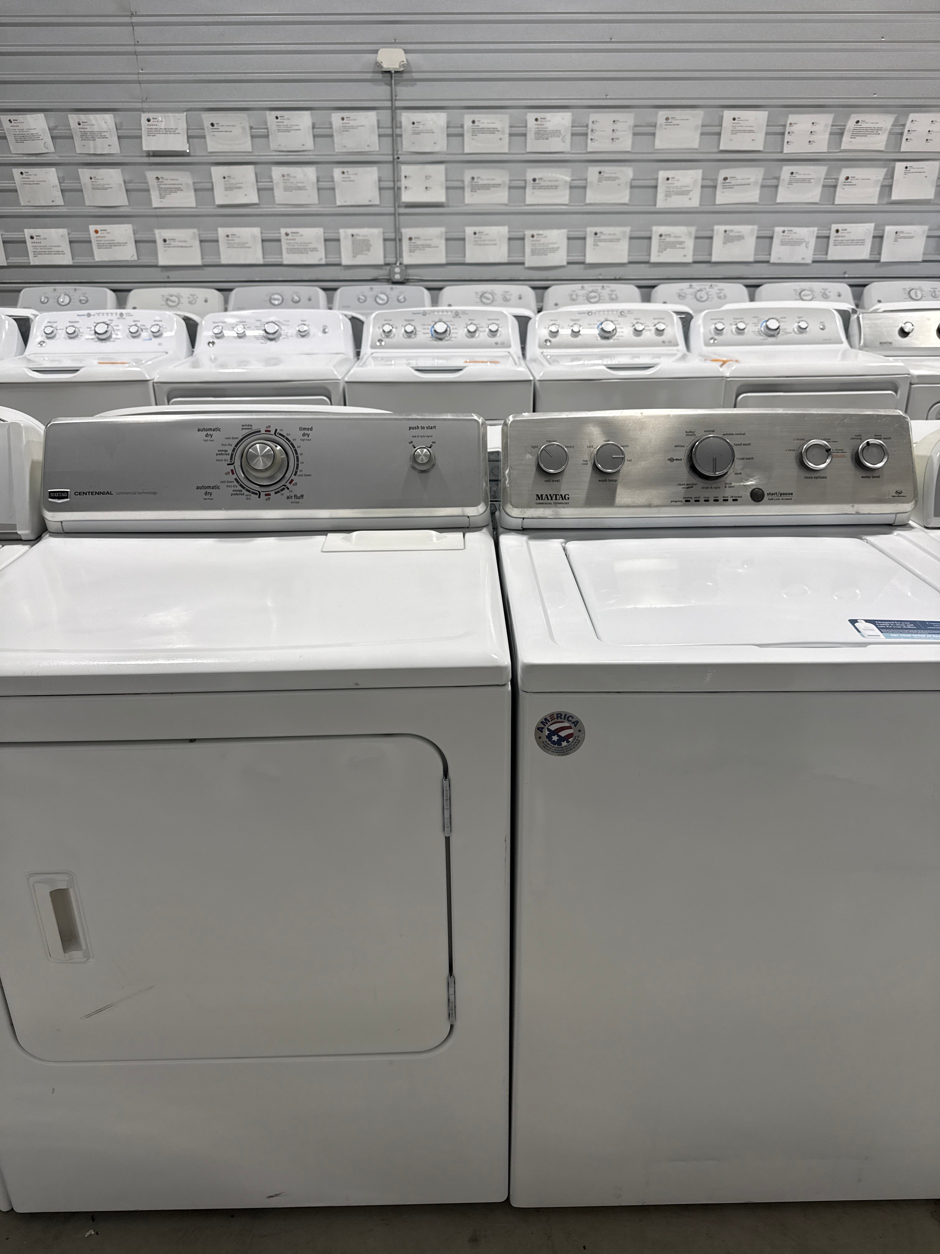 Maytag Top Load Washer & Electric Dryer Set - Refurbished | Austin TX