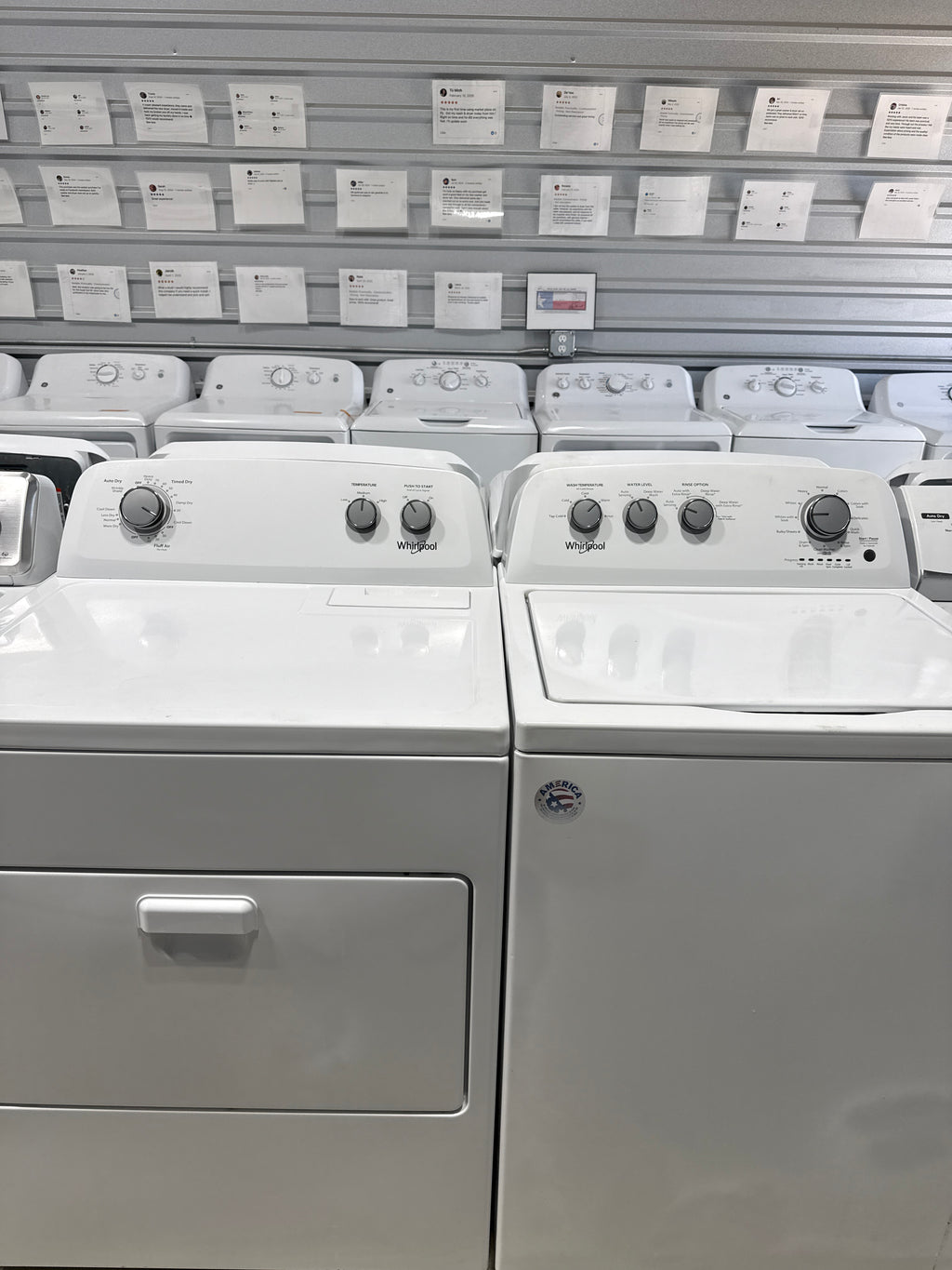 Whirlpool Top Load Washer & Electric Dryer Set - Refurbished | Austin TX