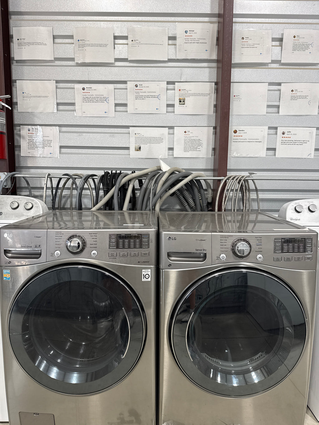 LG Front Load Washer & Electric Dryer Set - Refurbished | Austin TX