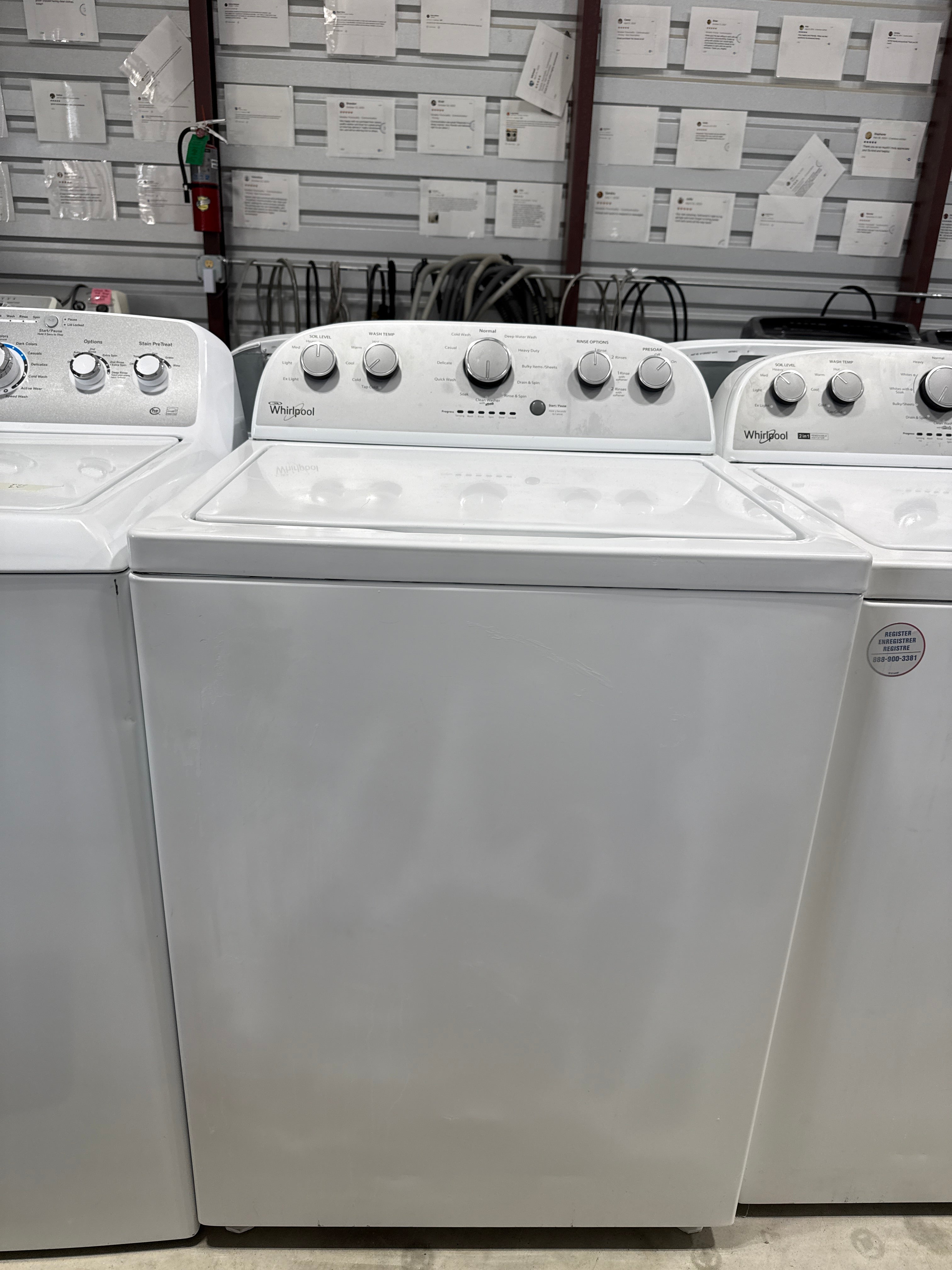 Whirlpool Removable Agitator Top Load Washer - Refurbished | Austin TX