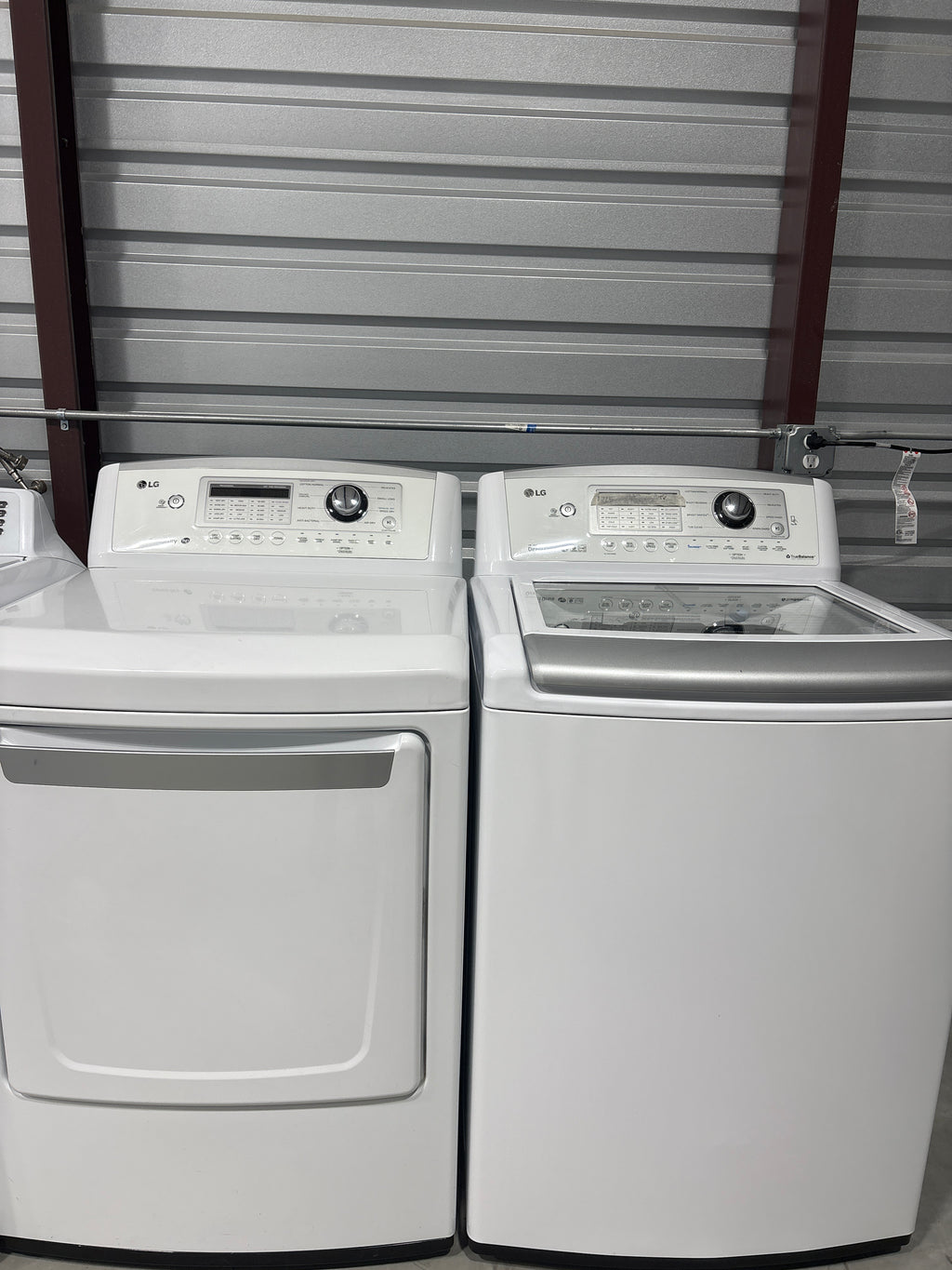 LG Top Load Washer & Electric Dryer Set - Refurbished | Austin TX