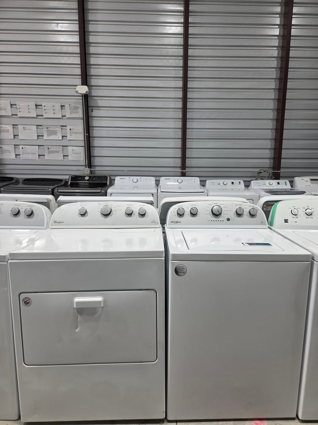 Whirlpool Top Load Washer & Electric Dryer Set - Refurbished | Austin TX