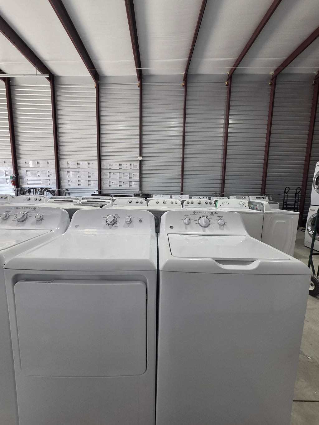 GE Top Load Washer & Electric Dryer Set - Refurbished | Austin TX