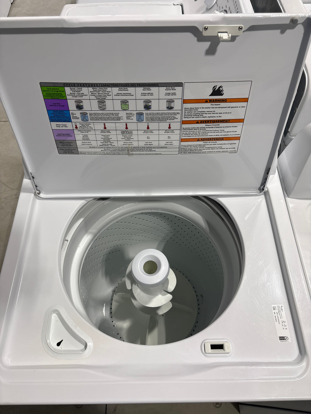 Whirlpool Top Load Washer & Electric Dryer Set - Refurbished | Austin TX