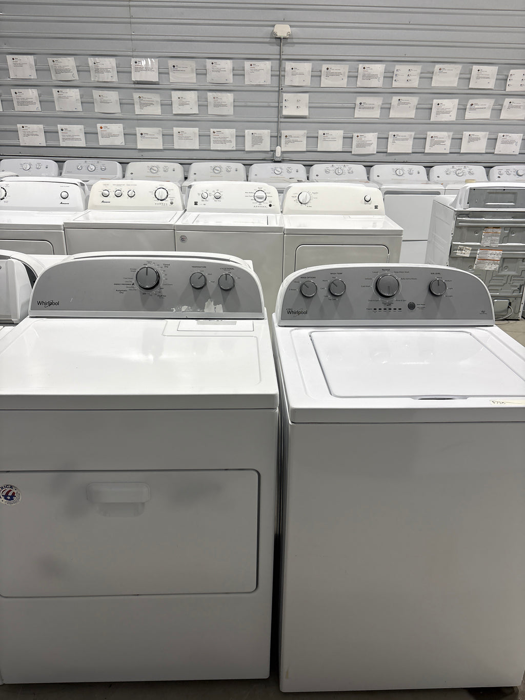 Whirlpool Top Load Washer & Electric Dryer Set - Refurbished | Austin TX