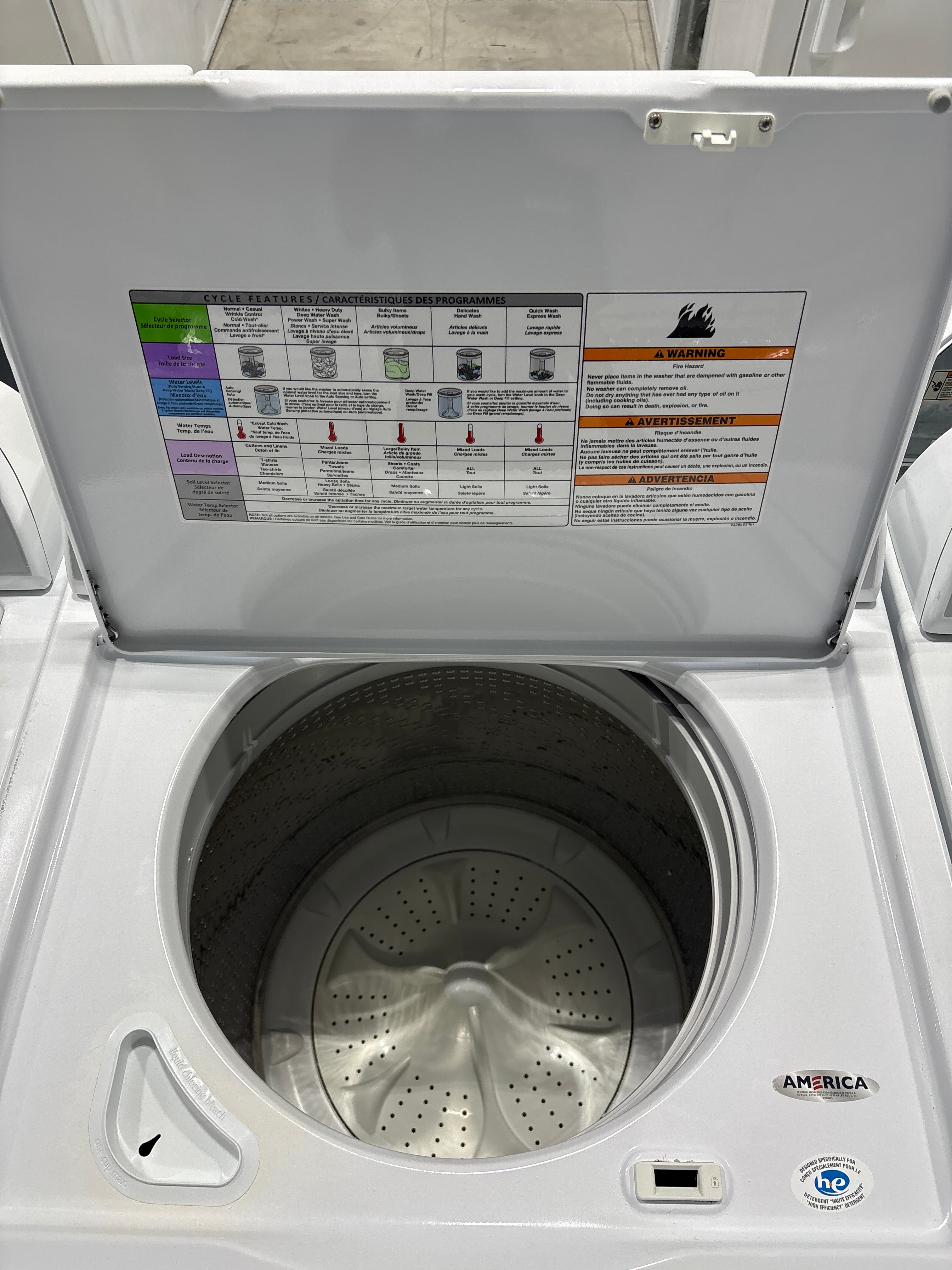 Whirlpool Top Load Washer & Electric Dryer Set - Refurbished | Austin TX