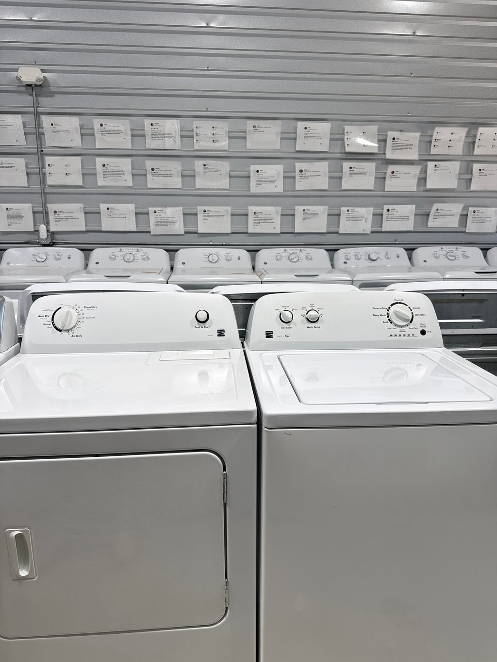 Kenmore Top Load Washer & Electric Dryer Set - Refurbished | Austin TX