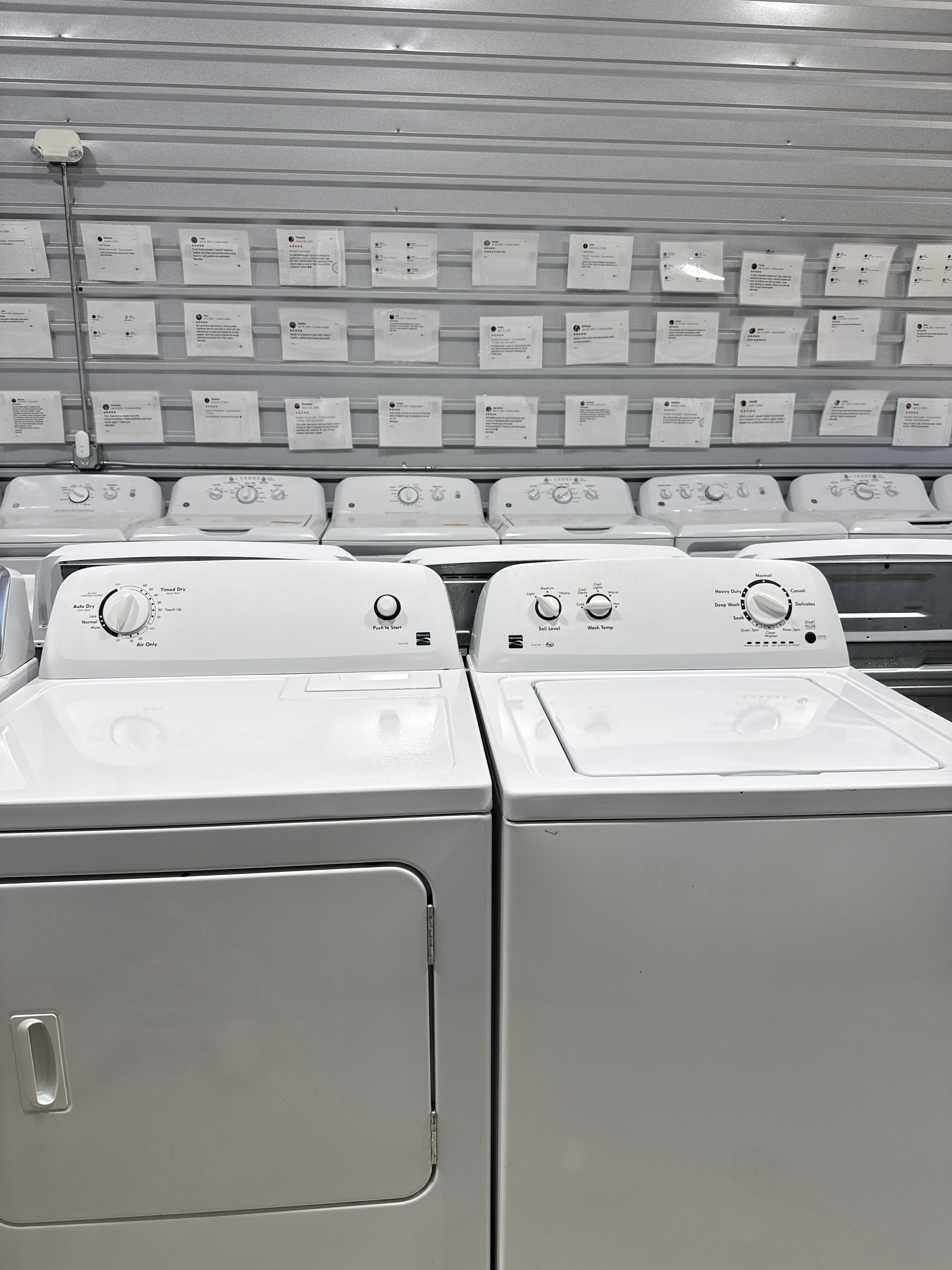 Kenmore Top Load Washer & Electric Dryer Set - Refurbished | Austin TX