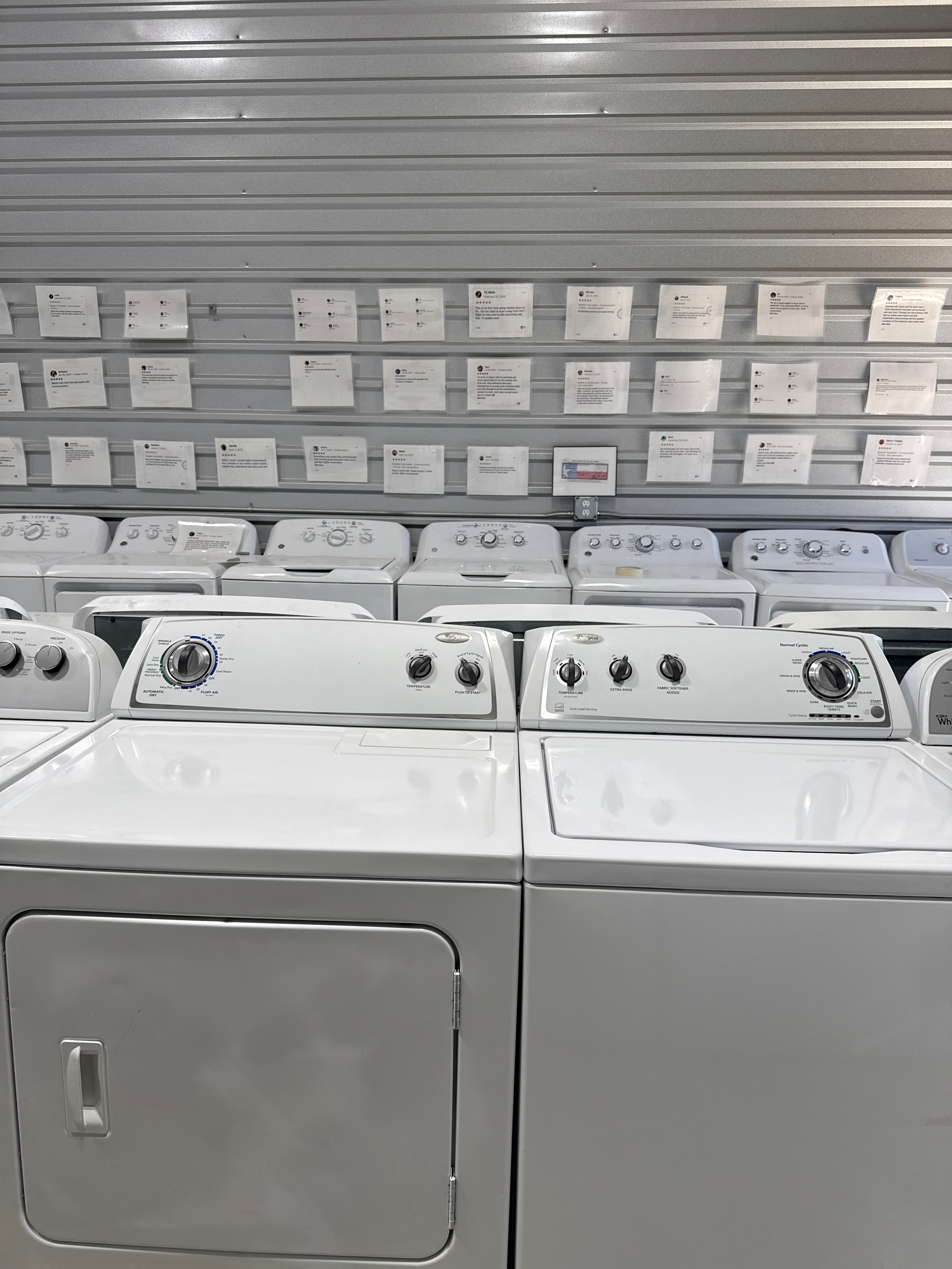 Whirlpool Top Load Washer & Electric Dryer Set - Refurbished | Austin TX