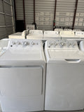 GE Top Load Washer & Gas Dryer Set - Refurbished | Austin TX
