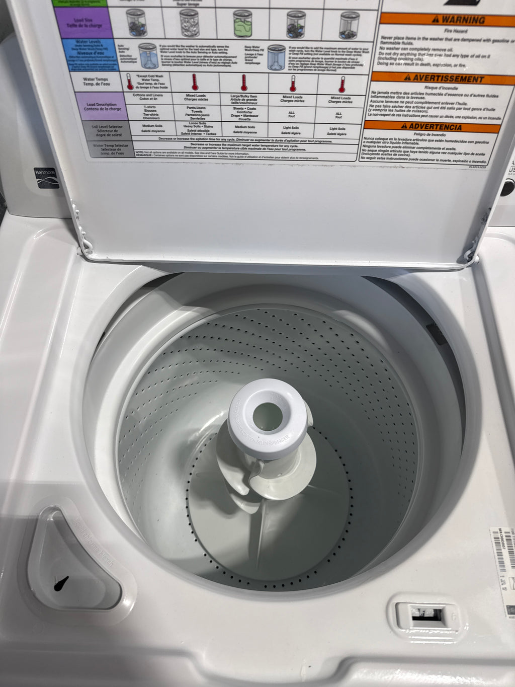 Kenmore Top Load Washer & Electric Dryer Set - Refurbished | Austin TX