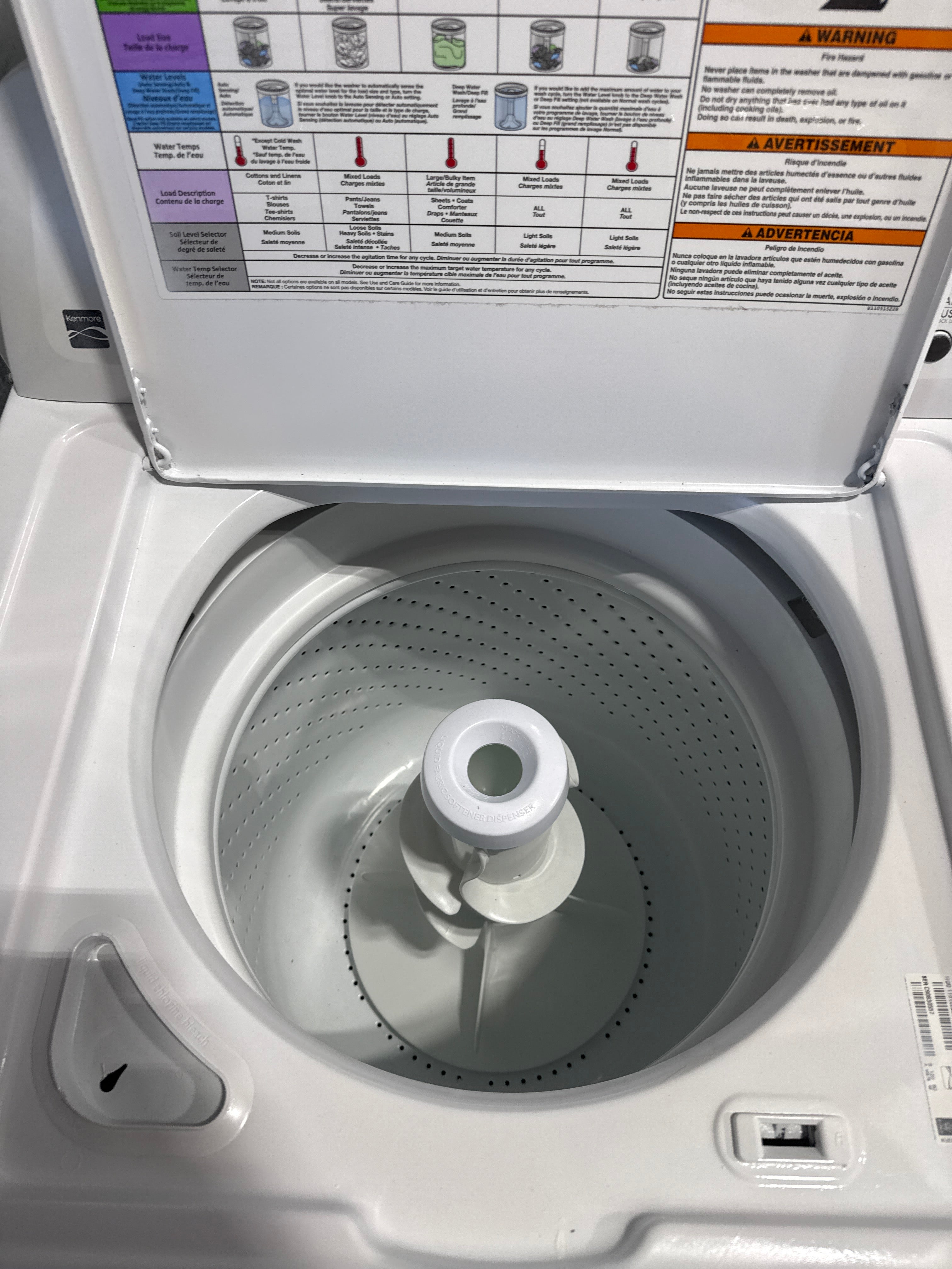 Kenmore Top Load Washer & Electric Dryer Set - Refurbished | Austin TX